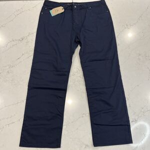 Prana Bridger NEW Jeans Pants Mens 42 x 30 Blue Slim Straight Gorpcore Organic